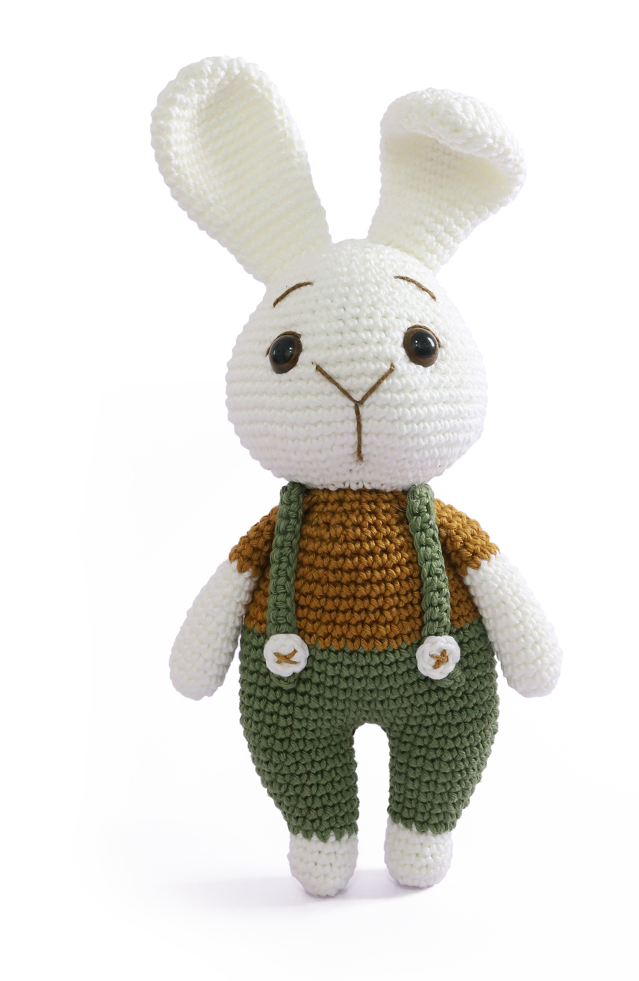 4 Pack Fabric Editions Mini Crochet Kit-Bunny 4X4.5 CRCHKTMI-WDBUN -  GettyCrafts